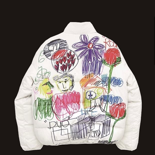 더뮤지엄비지터 x 마뗑킴 리버시블 패딩 모차 탈부착