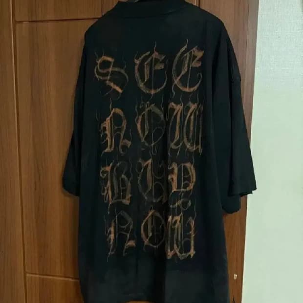 발렌시아가 헤비메탈 반팔