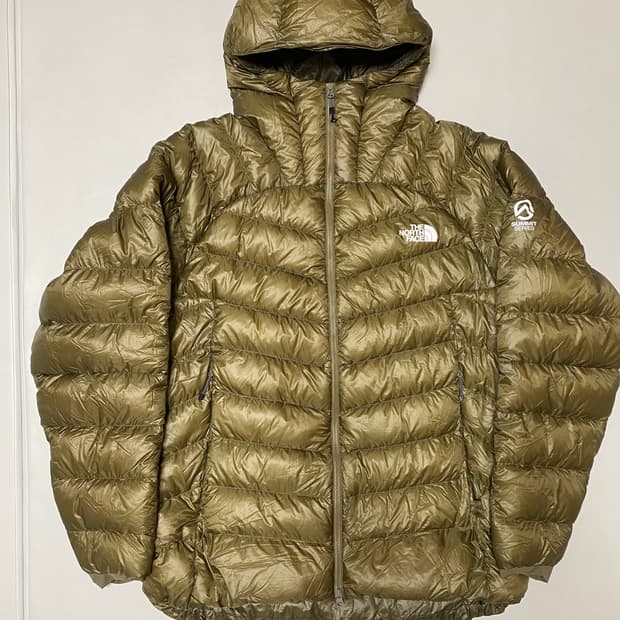 2XL) 노스페이스 써밋 마테호른 RDS 다운 자켓 카키