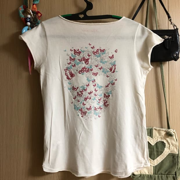 [Zadig&Voltaire] Butterfly skull top