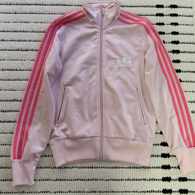 아디다스 파이어버드 져지 희귀 대장  핑크 S