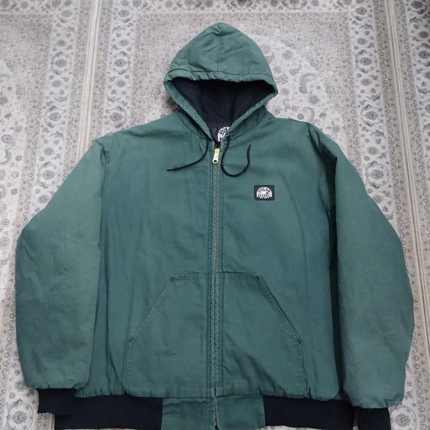 폴라킹 USA 키 캔버스  후드 워크 자켓 (110-115)