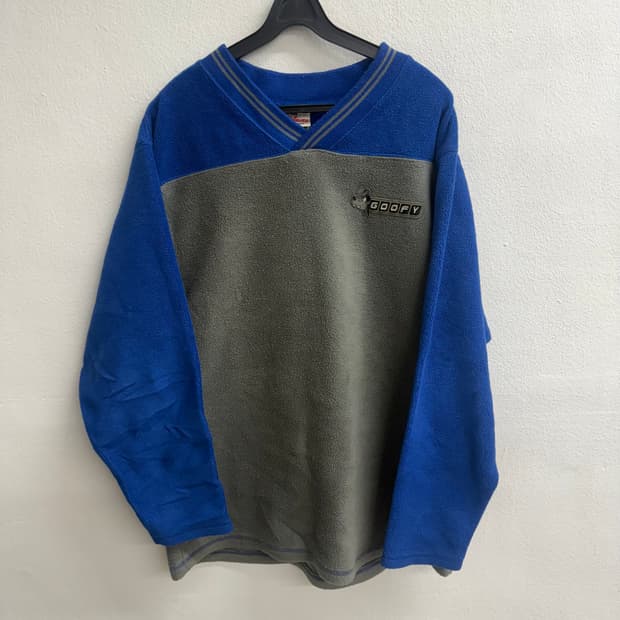 빈티지 90년대 디즈니 스토어 디즈니랜드 구피 맨투맨 (S)