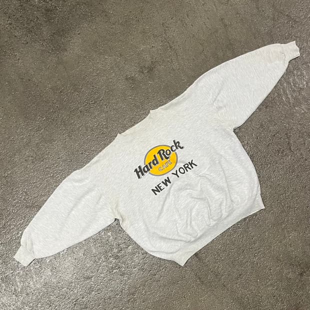 90s 뉴욕 하드락카페 스웻셔츠 (95)