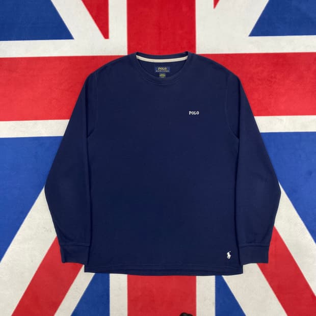 폴로 와플 롱슬리브 L 