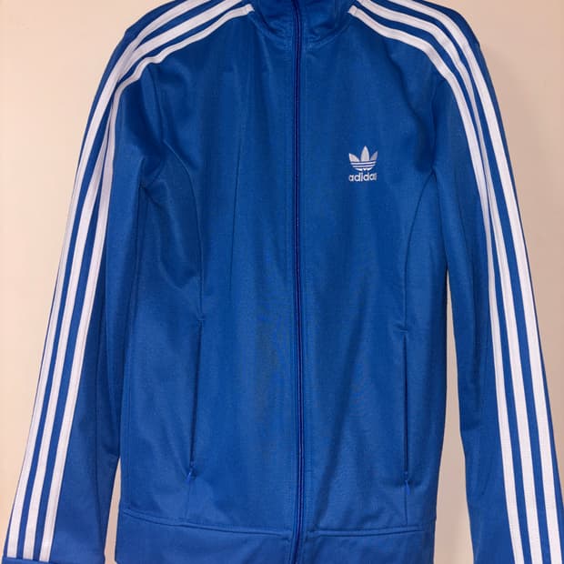 아디다스 트랙탑 파란색