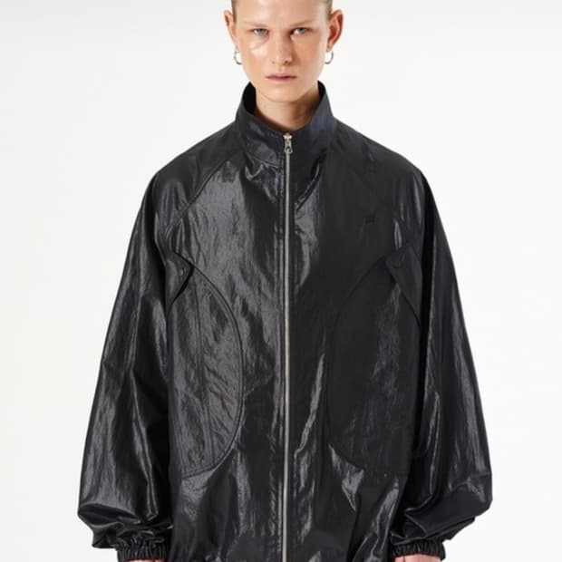 다이애그널 나일론포켓 자켓