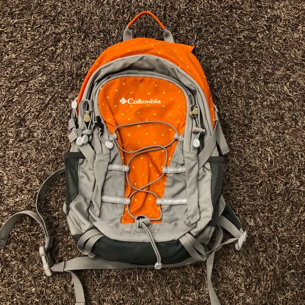컬럼비아 25L 오렌지 백팩