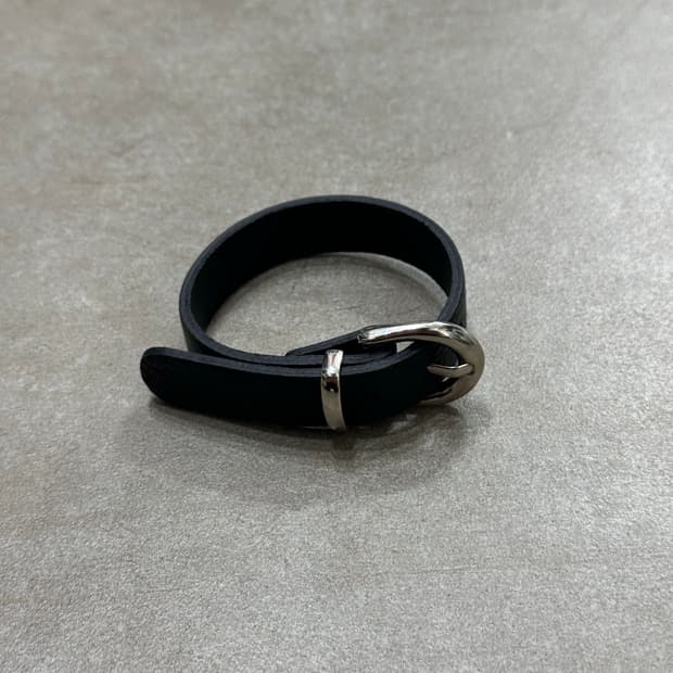 Leather belt - 가죽 벨트 팔찌(2color)