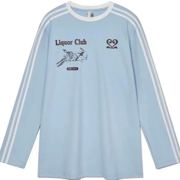 Kijun 풋볼 롱슬리브 S