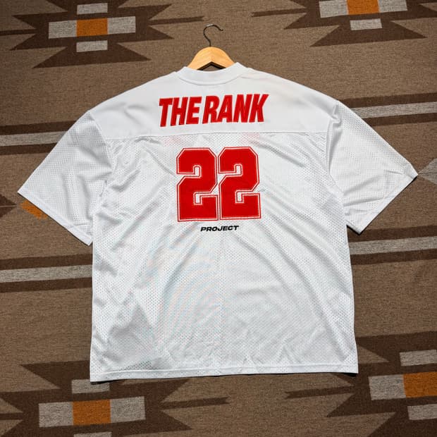 THE RANK 더랭크 짐웨어 럭비 져지 반팔 L
