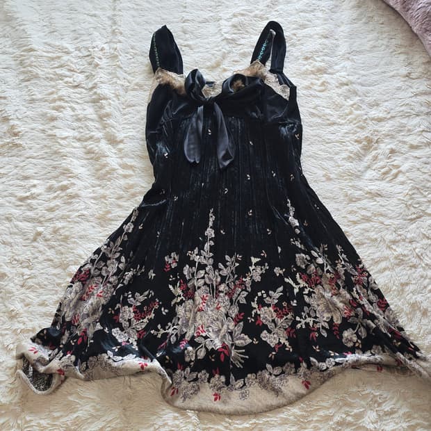 빈티지 오리엔탈 페어리 원피스 화양연화 크루빈티지