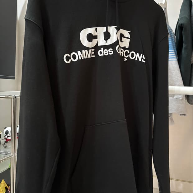 CDG 후드티 XL