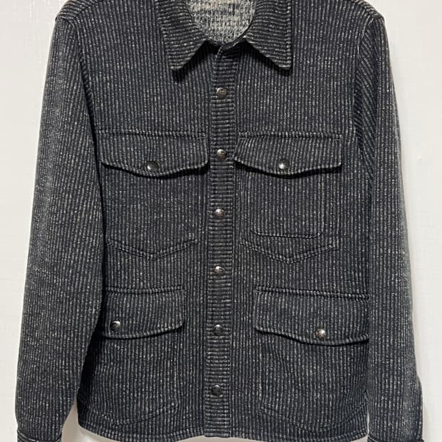 Rrl 자카드 자켓 m / 더블알엘 브라운스비치 오버 셔츠