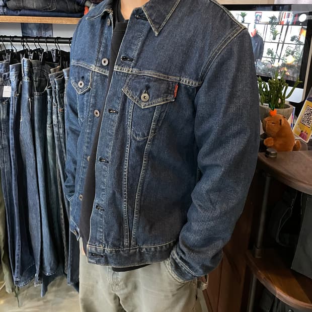 90s~00s made in japan EDWIN 블랭킷 데님 자켓 XL