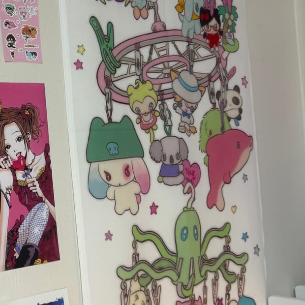 방꾸미기 패브릭 포스터