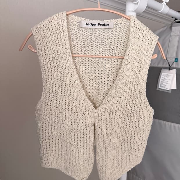 TheOpen Product 브이넥 니트 베스트