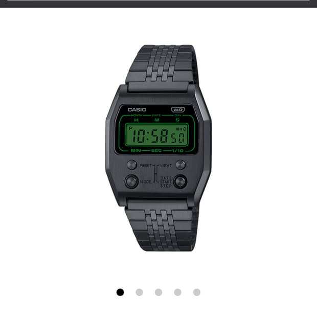 카시오 A-1100B-1DF(1000% 정품 카시오 홈페이지 구매)