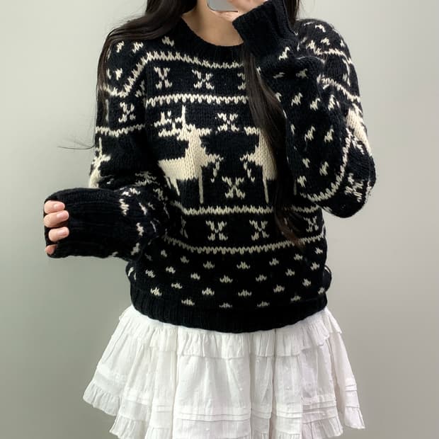 울리치 노르딕 니트 