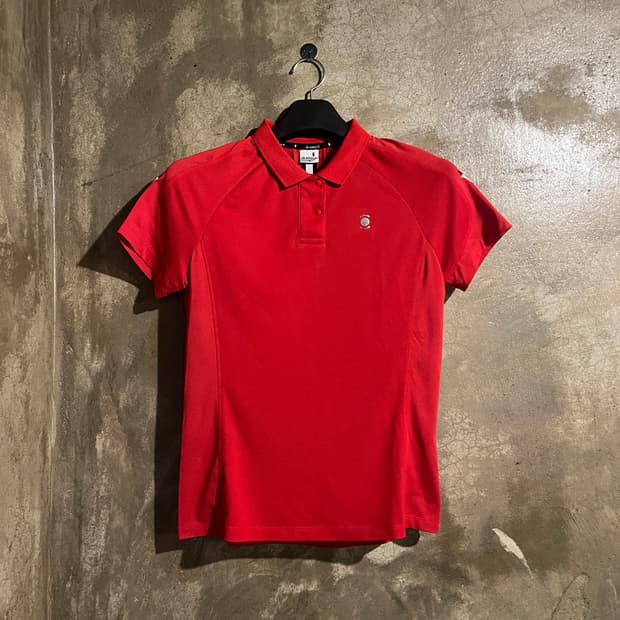 와이드앵글 반팔카라티