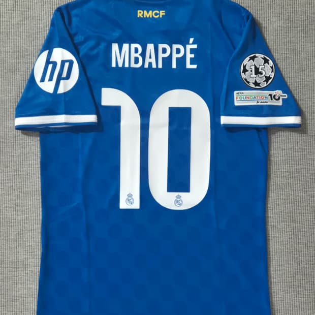 25-26 레알마드리드 써드 음바페 반팔 유니폼 L