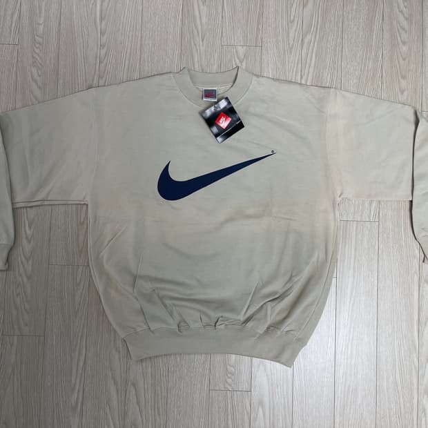 나이키 90s 올드 스웻셔츠 맨투맨 베이지 NIKE OLD 1990 4번