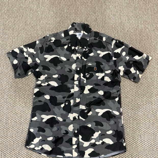 베이프 시티카모 BD 셔츠 L사이즈
