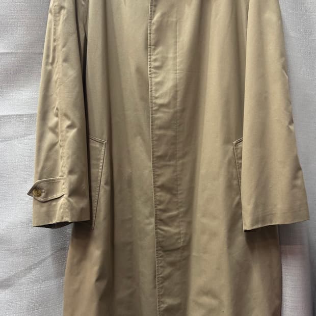 90's 버버리 베이지 싱글 맥코트 L~XL