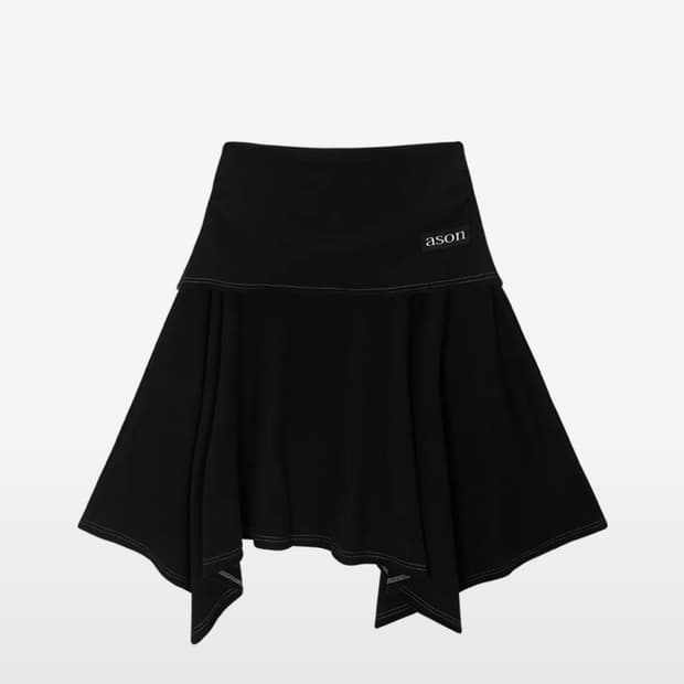 LENA UNBALANCE SKIRT 