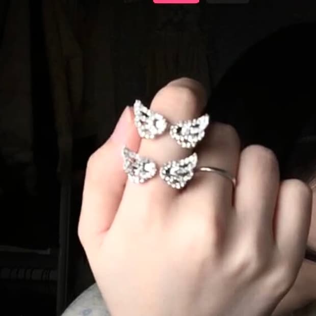 연화 천사 날개 반지