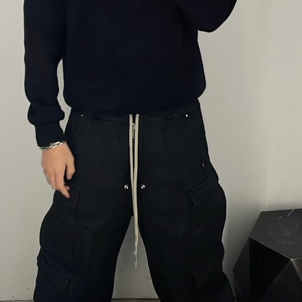 [M] 릭오웬스 24FW 점보카고 벨라팬츠 SBW