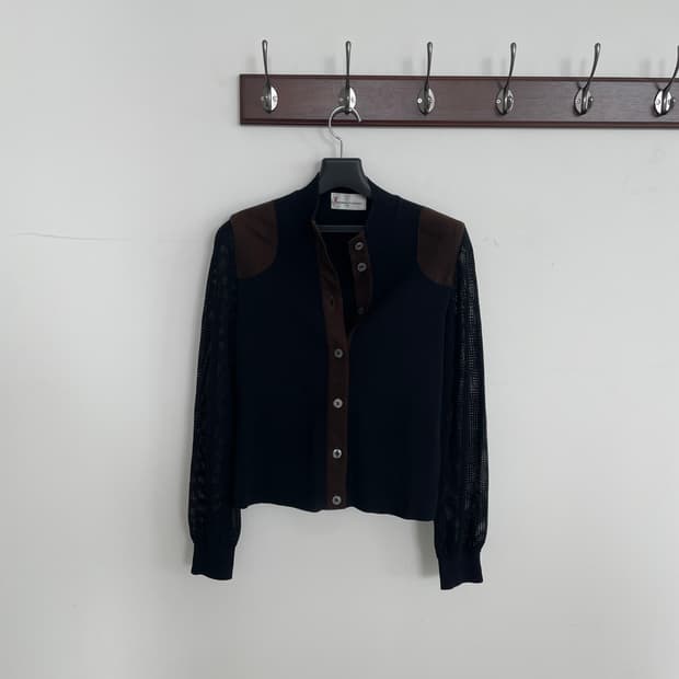 로베르타 디 까메리노 38|여성55 이태리 빈티지 메쉬 니트 가디건