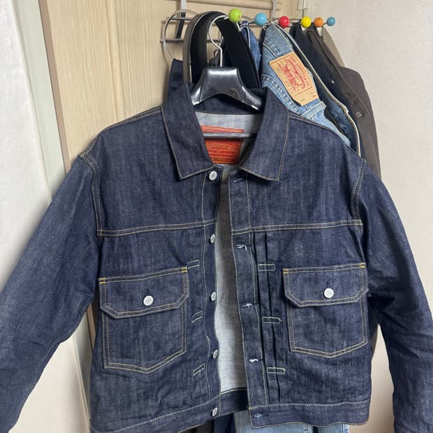 아웃스탠딩 type 2 트러커 자켓