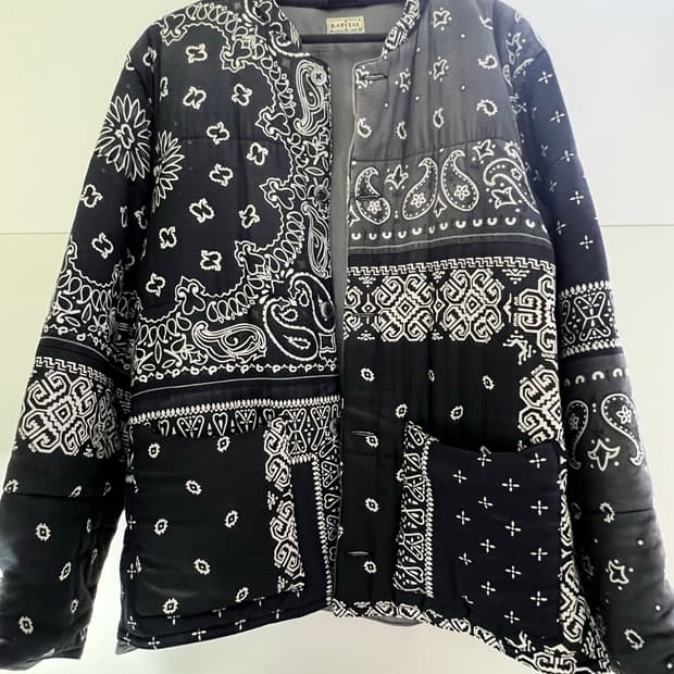 캐피탈 / 반다나 패딩 블루종 / 4 XL