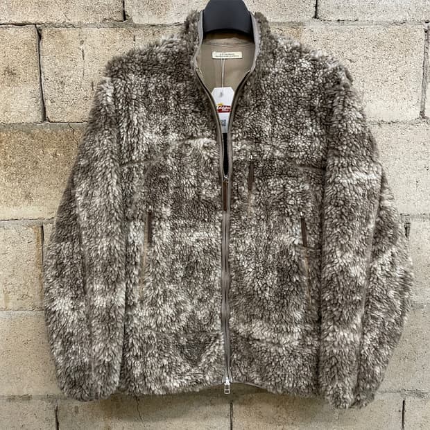 올드 조 아라바스크 파일 집업 자켓