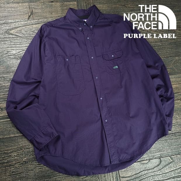 [노스페이스 퍼플라벨] 나나미카 오버핏 아웃도어 셔츠 P01617