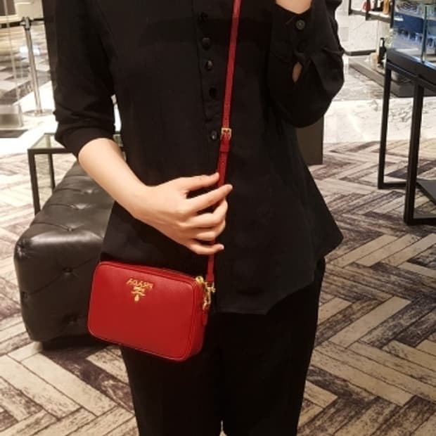 프라다 사피아노 크로스가방