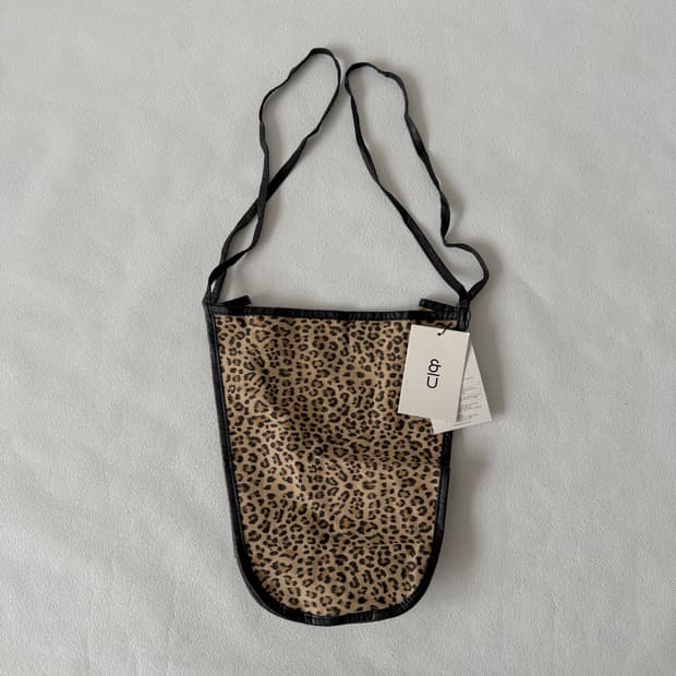 Pre owned 레오파드 코튼백(택 달린 제품)