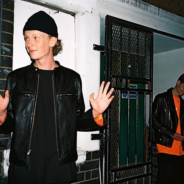 비바스튜디오 X 예거마이스터 카페레이서 레더자켓