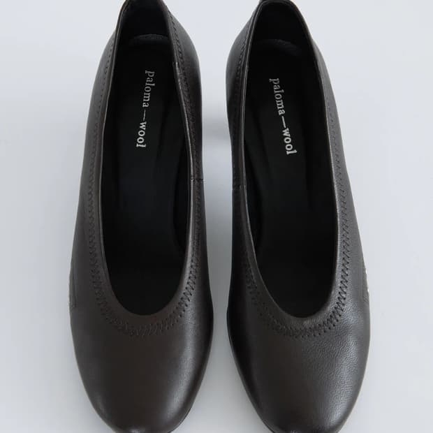 (36,37,38) 팔로마울 UMA 펌프스 힐/ 브라운