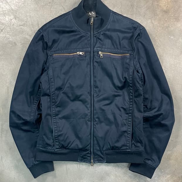 알마니 익스체인지 바이커 자켓