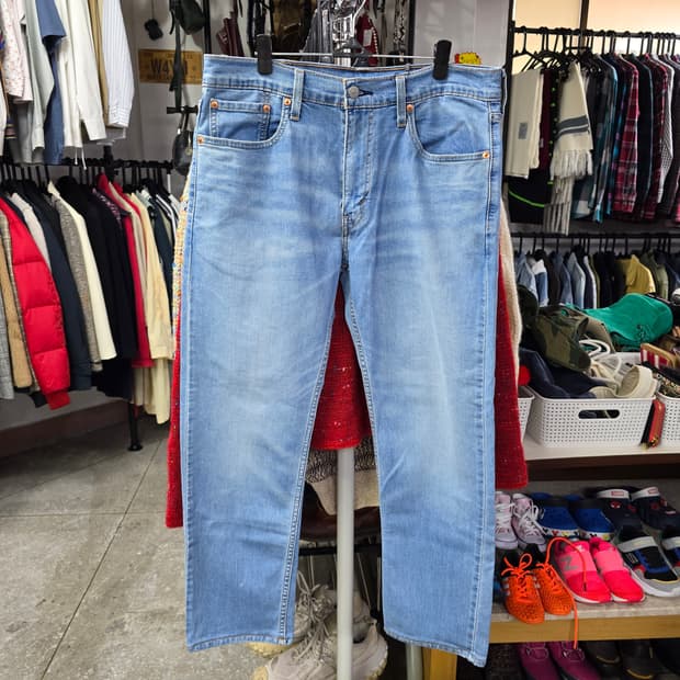 리바이스 502 데님 연청바지 (1277)