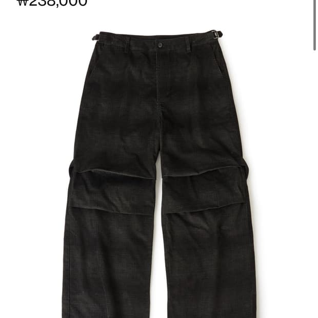 해칭룸 스노우 코듀로이 트라우저