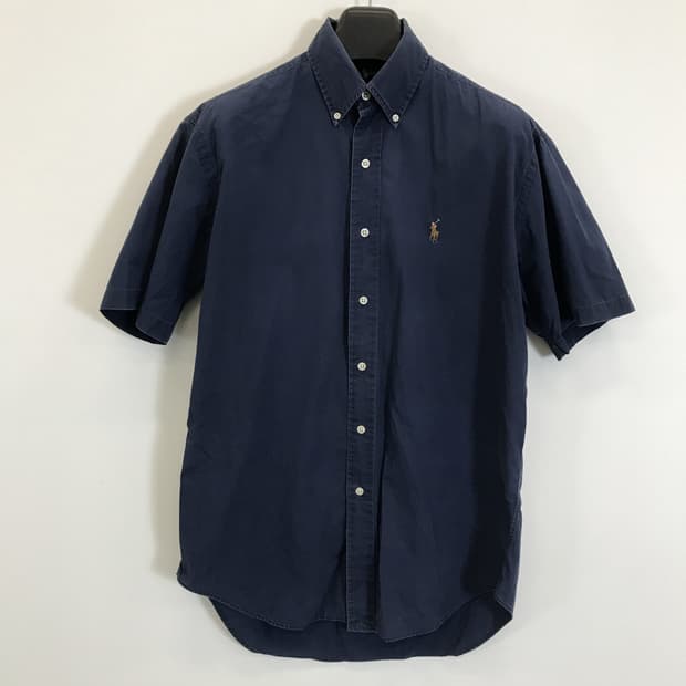 폴로 랄프로렌 가먼트 네이비 셔츠 [남성100]