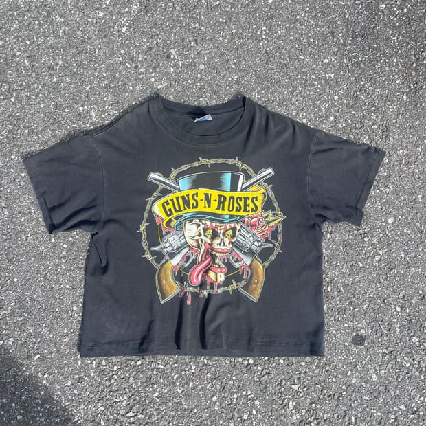 90s 빈티지 guns n roses 밴드티 xl
