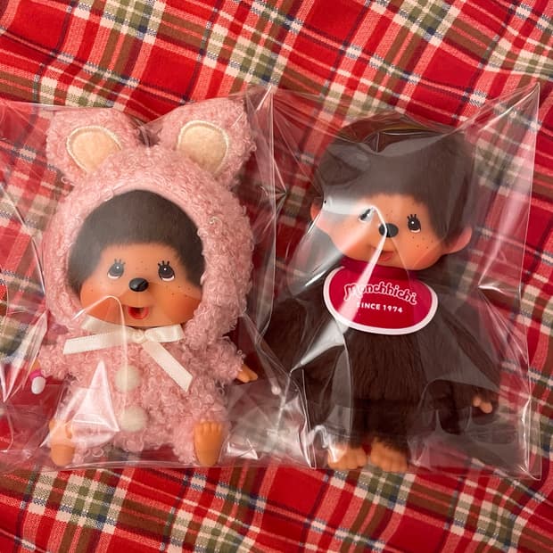 바니 몬치치 + 기본 몬치치 키링 세트