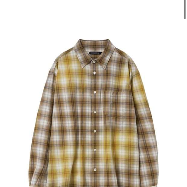 해칭룸 Dis Shirt Ombre Yellow