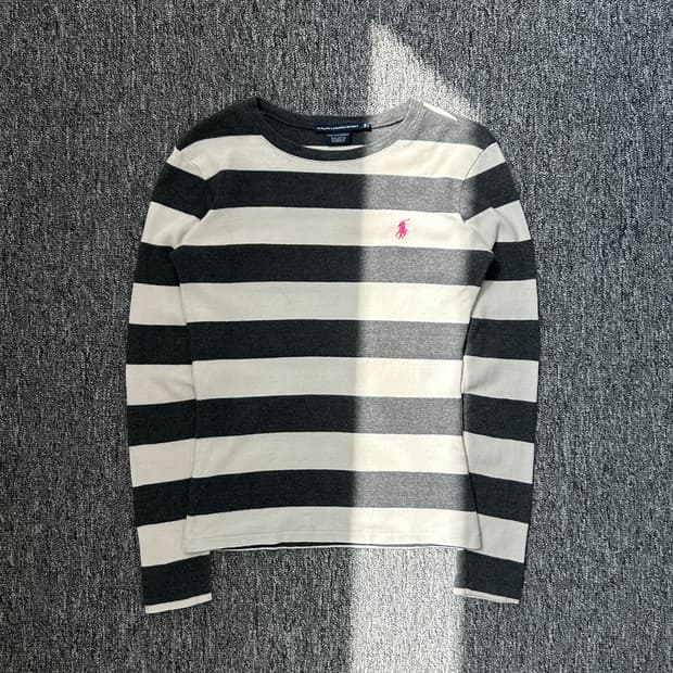 랄프로렌 스포츠 스트라이프 긴팔티셔츠