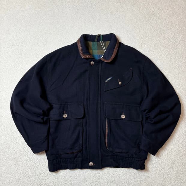 Selected 90's 프렌치 울 베이포트 자켓 PN6539