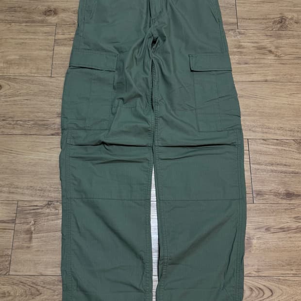 [31] 칼하트wip 레귤러 카고팬츠 카키